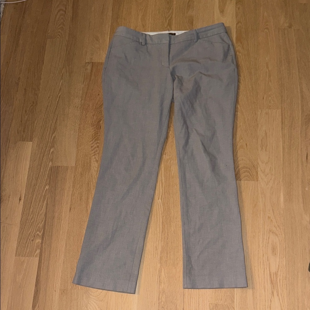 Express Editor Women's Pants in Light Gray